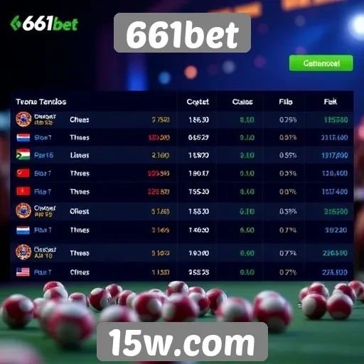 Tendências de apostas no site 661bet